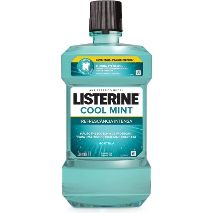Enxaguante Buca Listerine Cool Mint 1L