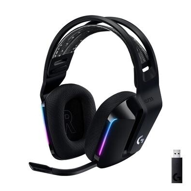 Headset Gamer sem Fio Logitech G733 7.1 Dolby Surround Tecnologia Blue Vo!Ce Rgb Lightsync