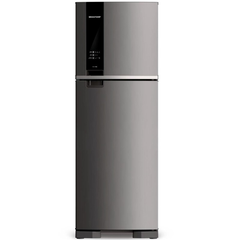 Geladeira Brastemp Frost Free Duplex 375L Inox com Espaço Adapt - BRM45JK