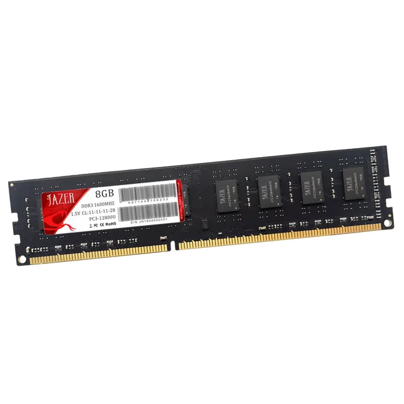 Memória Ram JAZER 8GB DDR3 1600MHz