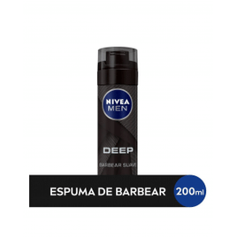 Espuma de Barbear Nivea Men Deep 200ml