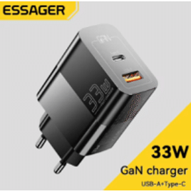 Carregador USB C Essager, GaN Tipo C