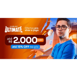 Seleção de Ofertas Kabum! Ultimate - até R$2.000,00 de Desconto e até 15% de Desconto no Pix