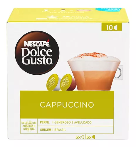 Cápsulas Nescafé Dolce Gusto Cappucino - 10 Unidades