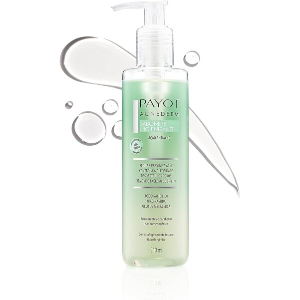 Payot Sabonete Higienizante Acnederm Payot Verde 210ml