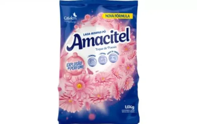 Amacitel Luxo Lava-Roupas Toque De Poesia 1.6Kg