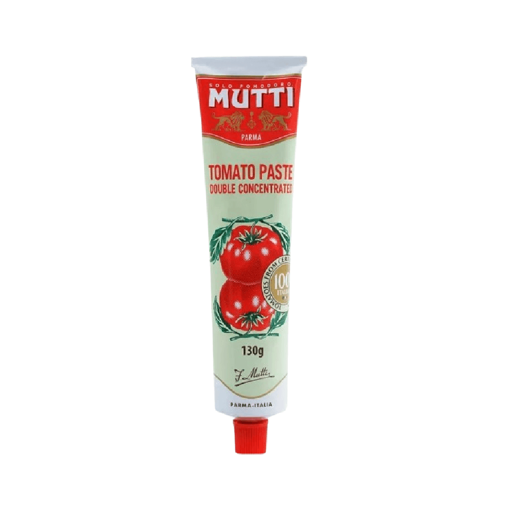 [ REGIONAL ] Bisnaga De Dupla Polpa De Tomate Italiano Concentrado Mutti 130 G