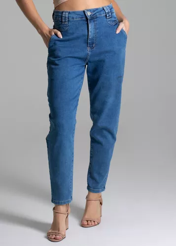 Calça Jeans Feminina Mom Sawary