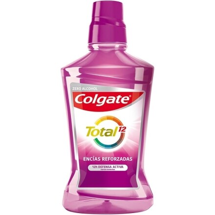 2 Unidades Enxaguante Bucal Colgate Total 12 Gengiva Reforçada - 500ml