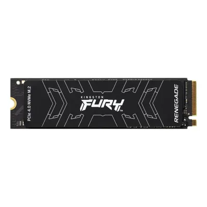 [APP] SSD 1 TB Kingston Fury Renegade, M.2 2280 PCIe, NVMe, Leitura: 7300MB/s e Gravação: 6000MB/s, Preto - SFYRS/1000G