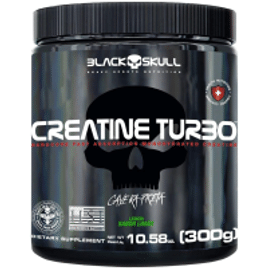 Creatina Black Skull Creatine Turbo Limão - 300g