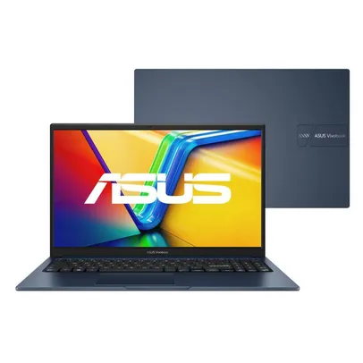 Notebook Asus Vivobook 15 Intel Core I5, 16GB RAM, SSD 512GB, Tela 15,60 Fhd Quiet Blue, Linux Keepos - Nj931