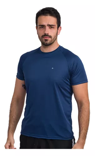 Camisa Termica Masculina Academia Dry-fit Esporte Preta Uv