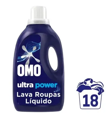 Lava-Roupas Líquido Omo Ultra Power 1,8l