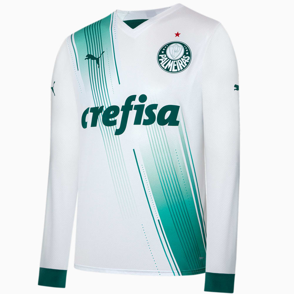 Camisa Palmeiras Puma Away Torcedor Manga Longa - Masculino