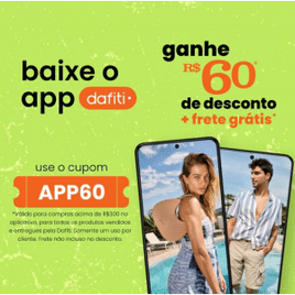 Ganhe R$60 de Desconto e Frete Grátis - Dafiti