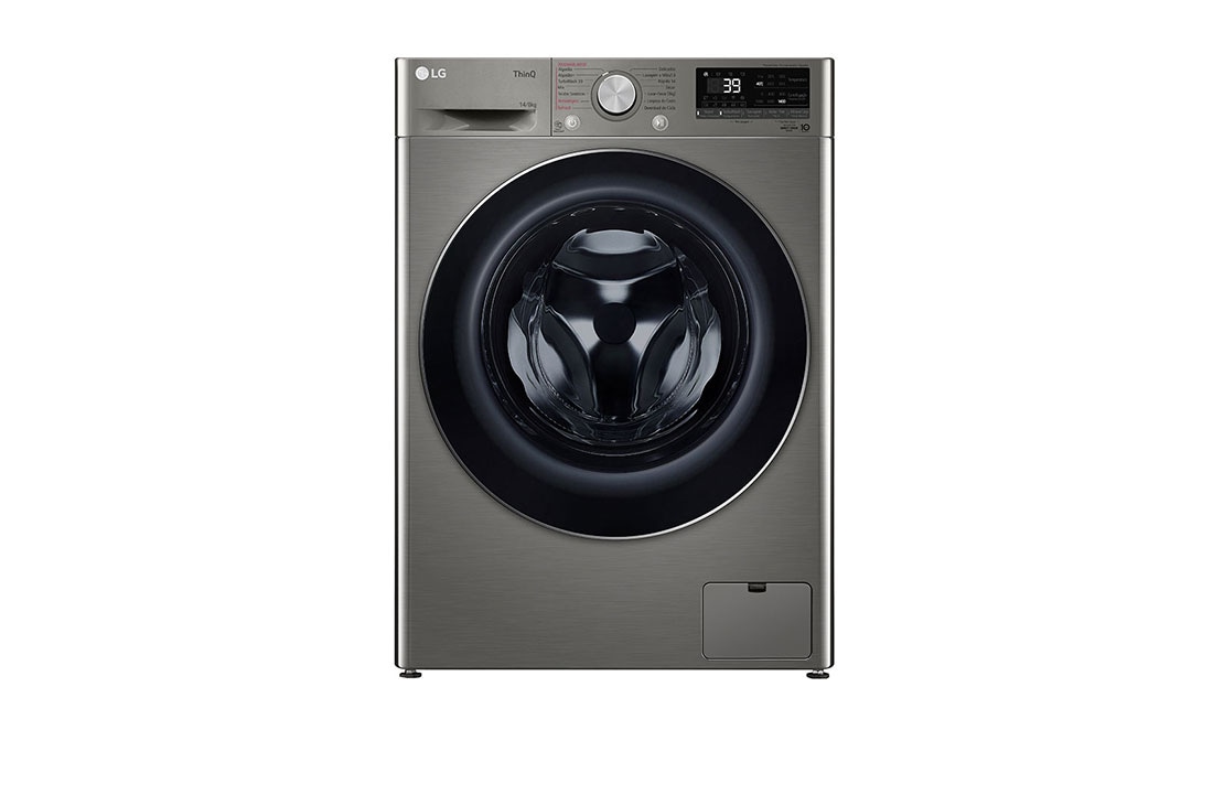 Lava e Seca LG Smart VC2 14kg Inox Look com Inteligência Artificial AIDD - CV9014PC2