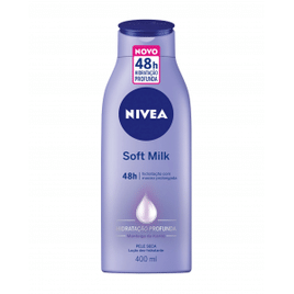 Loção Deo Hidratante Corporal Nivea Soft Milk 400ml