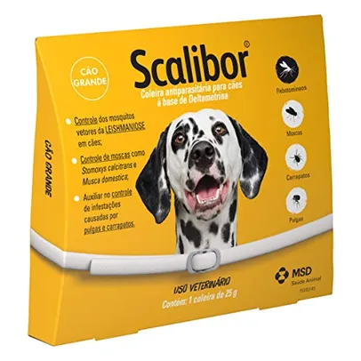 Scalibor Coleira Antiparasitária 65cm para Cães Grandes