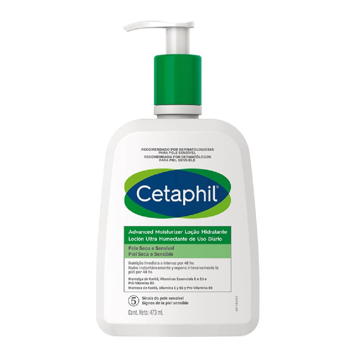 Locao Hidratante Corporal Cetaphil Advanced Moisturiz 473g