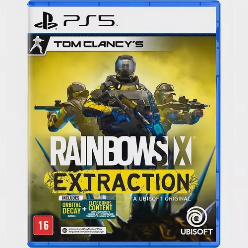 Jogo Tom Clancys Rainbow Six Extraction Ps5 Br Midia Fisica