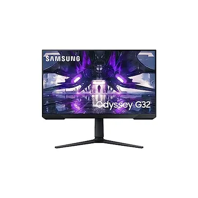 Monitor Gamer Odyssey 27", FHD, 165Hz, 1ms, com ajuste de altura, HDMI, DP, Freesync, Preto, Série G32 SAMSUNG