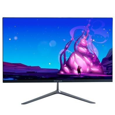 Monitor Gamer Concórdia PCFort 23.8" 165Hz Full HD 1ms DisplayPort e HDMI FreeSync Preto e Prata - H238F165