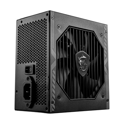 Fonte MSI MAG A650BN 650W 80 Plus Bronze PFC Ativo Com Cabo Preto - 306-7ZP2B22-CE0