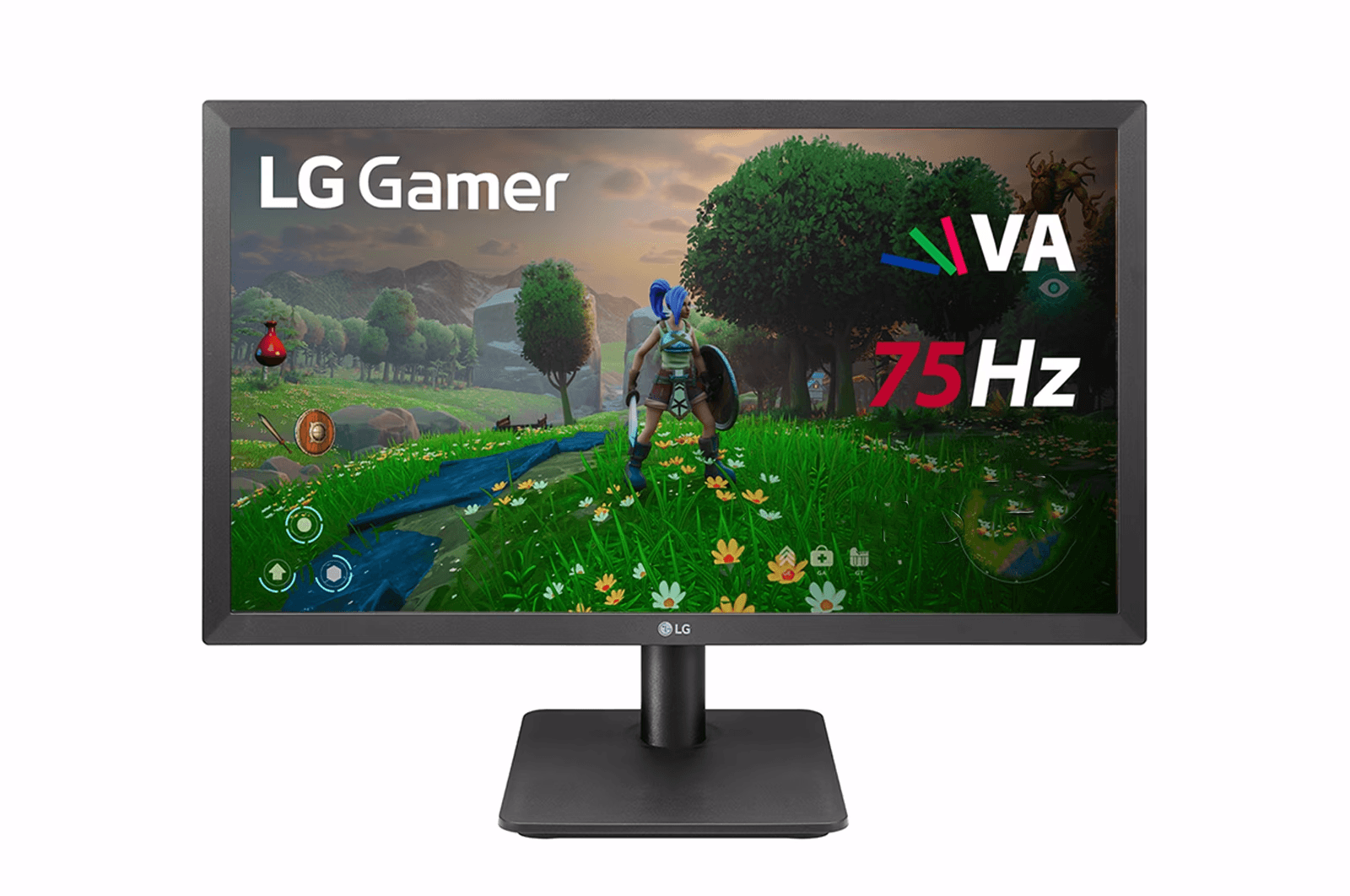 Monitor Gamer LG Tela De 21.5" Full Hd 75hz 5ms Freesync Hdmi - 24GL600F-B.AWZM