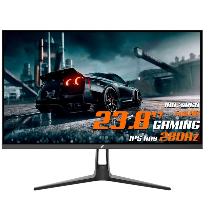 Monitor Gamer SuperFrame Precision 23.8 Pol Full HD 1ms 280Hz IPS 100% sRGB FreeSync HDMI/DP