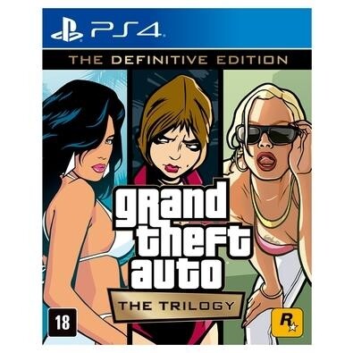 Jogo Grand Theft Auto: The Trilogy The Definitive Edition - PS4