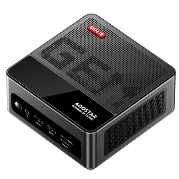 Mini PC AOOSTAR GEM12 AMD R9 6900HX 512GB SSD 16GB DDR5