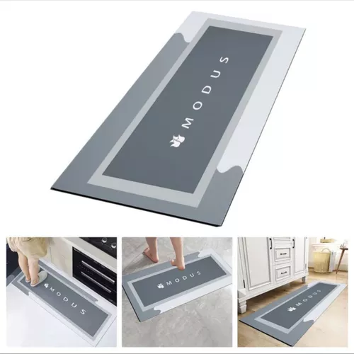 Tapete Antiderrapante Absorvente De Cozinha Magico 120x40cm