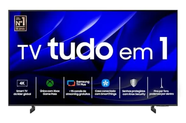 Samsung Smart TV 50 Crystal UHD 4K 50DU8000 - Painel Dynamic Crystal Color, Gaming Hub