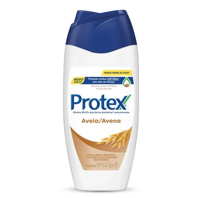 [Regional] Sabonete Líquido Antibacteriano para Corpo Protex Aveia 250ml Sabonete Líquido para Corpo