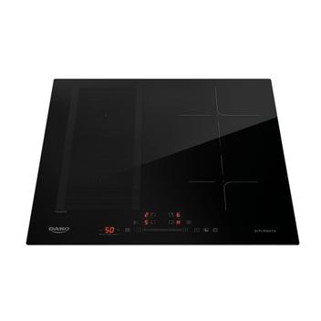 Cooktop de Indução 4 Bocas Preto com Zona Flexível Dako Diplomata 220V