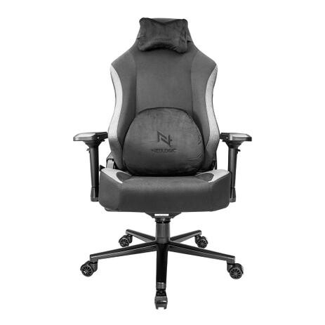 Cadeira Gamer Neologic Stealth Pistão Classe 4 4D Reclinável até 160 Tecido Suede Preto Suporta até 200kg - Nstebl