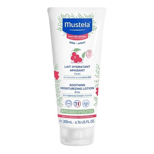 Creme Hidratante Calmante Mustela Bebê Pele Muito Sensível 200ml