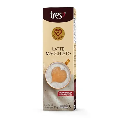 (REC) 3 Corações Cápsula Tres Latte Macchiato