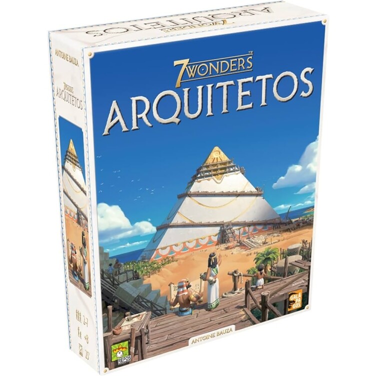 Jogo de Tabuleiro 7 Wonders: Arquitetos 2 a 7 jogadores