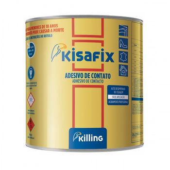 Cola de Contato Sem Toluol 2,8kg Kisafix