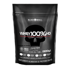 Whey Protein Black Skull 100% HD (Refil) - 900g