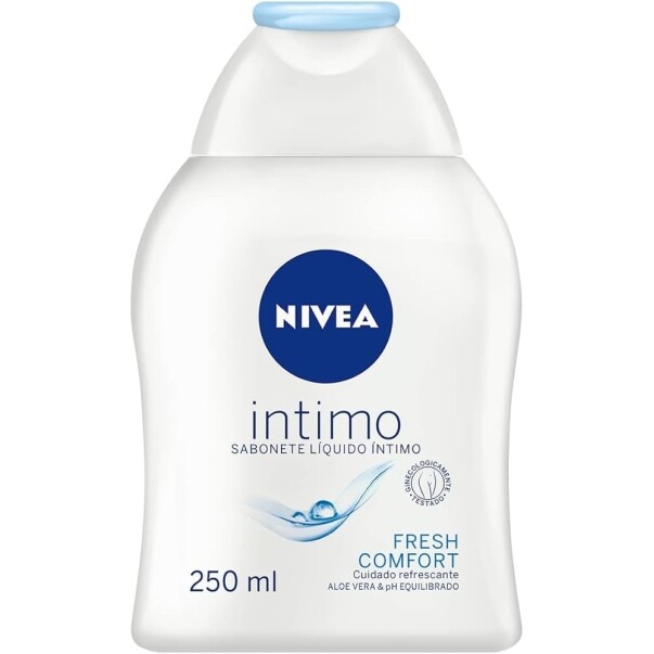 2 Unidades Sabonete Líquido Nivea Íntimo Fresh Comfort - 250ml