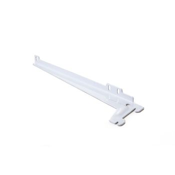 Suporte para Cremalheira 300mm Branco Epóxi Aço 1 un Fico