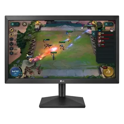 Monitor Gamer LG LED 19,5 HD 60Hz 2ms TN VGA HDMI 20MK400H