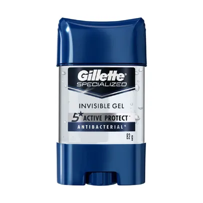 (Levando 6/Regional) Desodorante Gel Antitranspirante Gillette Antibacterial 82g