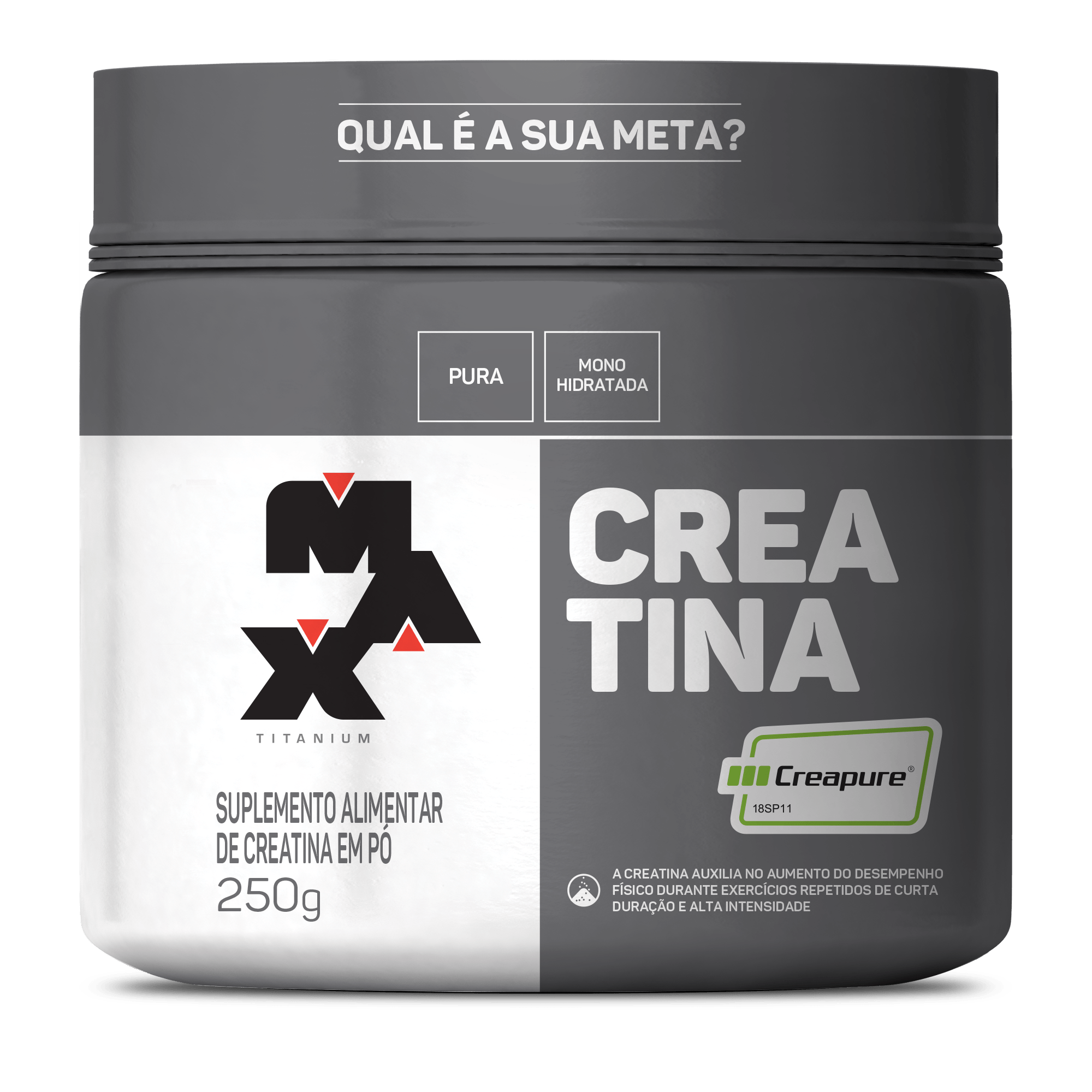 Creatina Max Titanium Creapure - 250g