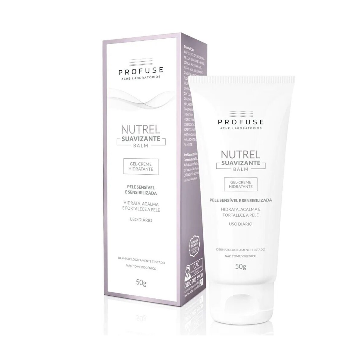 Gel Creme Hidratante Profuse Nutrel Suavizante Balm 50g