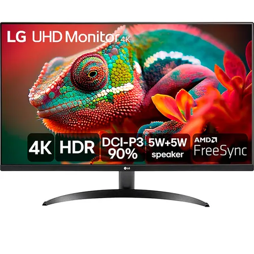 Monitor LG 32'' Ultra UHD 4K UHD 4ms HDR HDMI DP Freesync - 32UR500-B