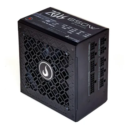 Fonte Gamer Rise Mode Zeus, 650W, Bronze, Full Modular, PFC Ativo, Preto - RM-PSU-01-BZ-650